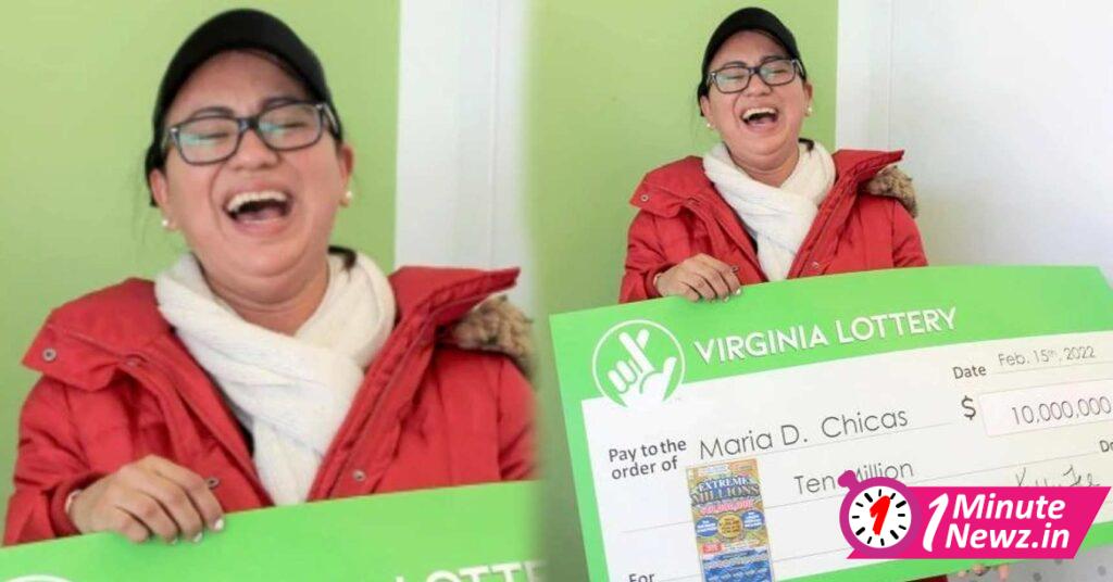 husband gifts wife lottery ticket on valentines day wins top price worth 10 million