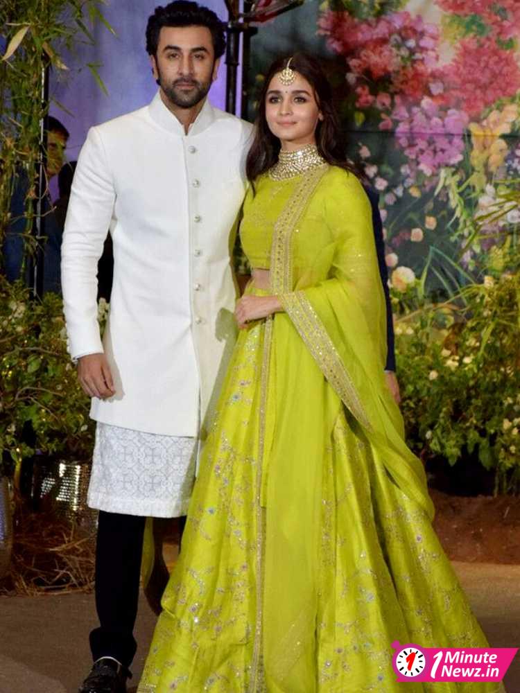 Ranbir Kapoor with Alia Bhatt