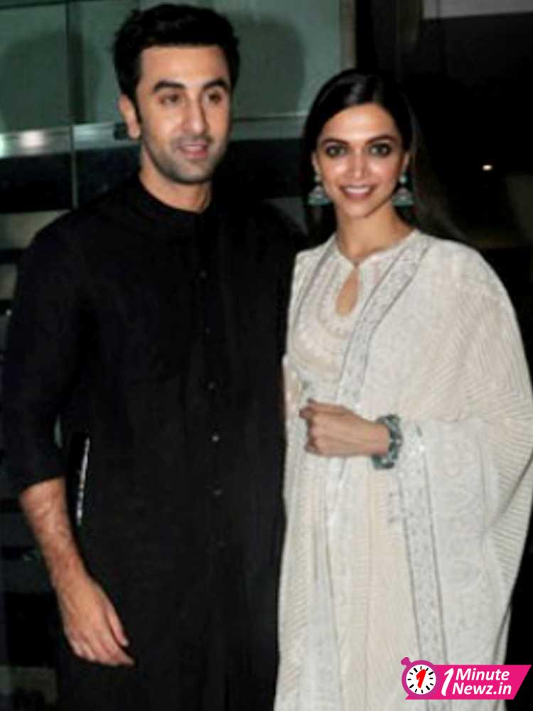 Ranbir Kapoor with Deepika Padukone