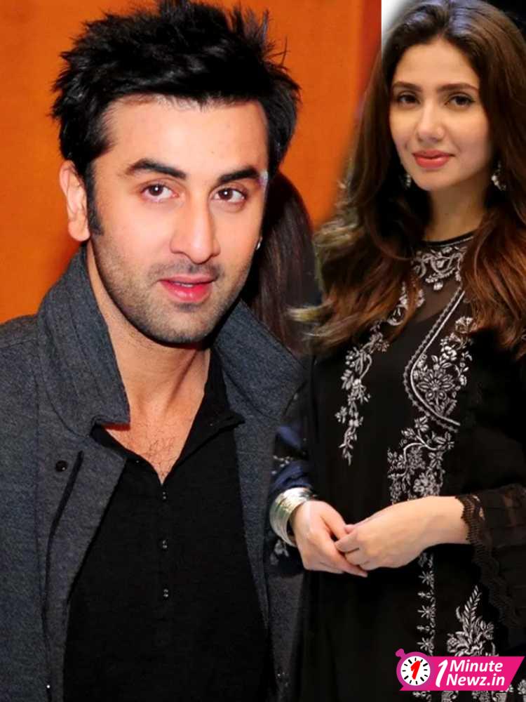 Ranbir Kapoor with Mahira Khan