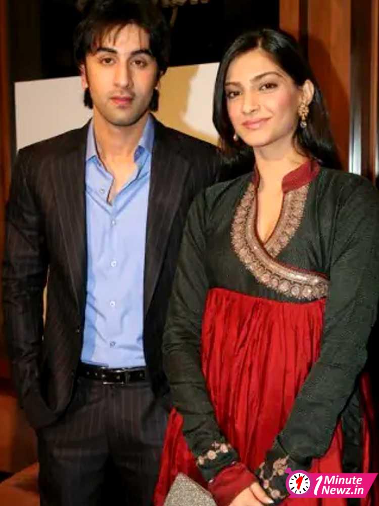 Ranbir Kapoor with Sonam Kapoor