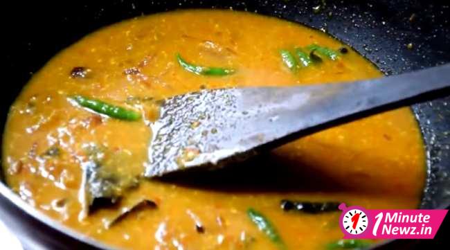 doi katla recipe boiling gravy