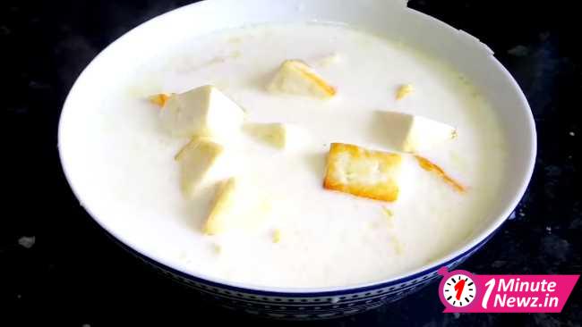 dudh paneer recipe 1