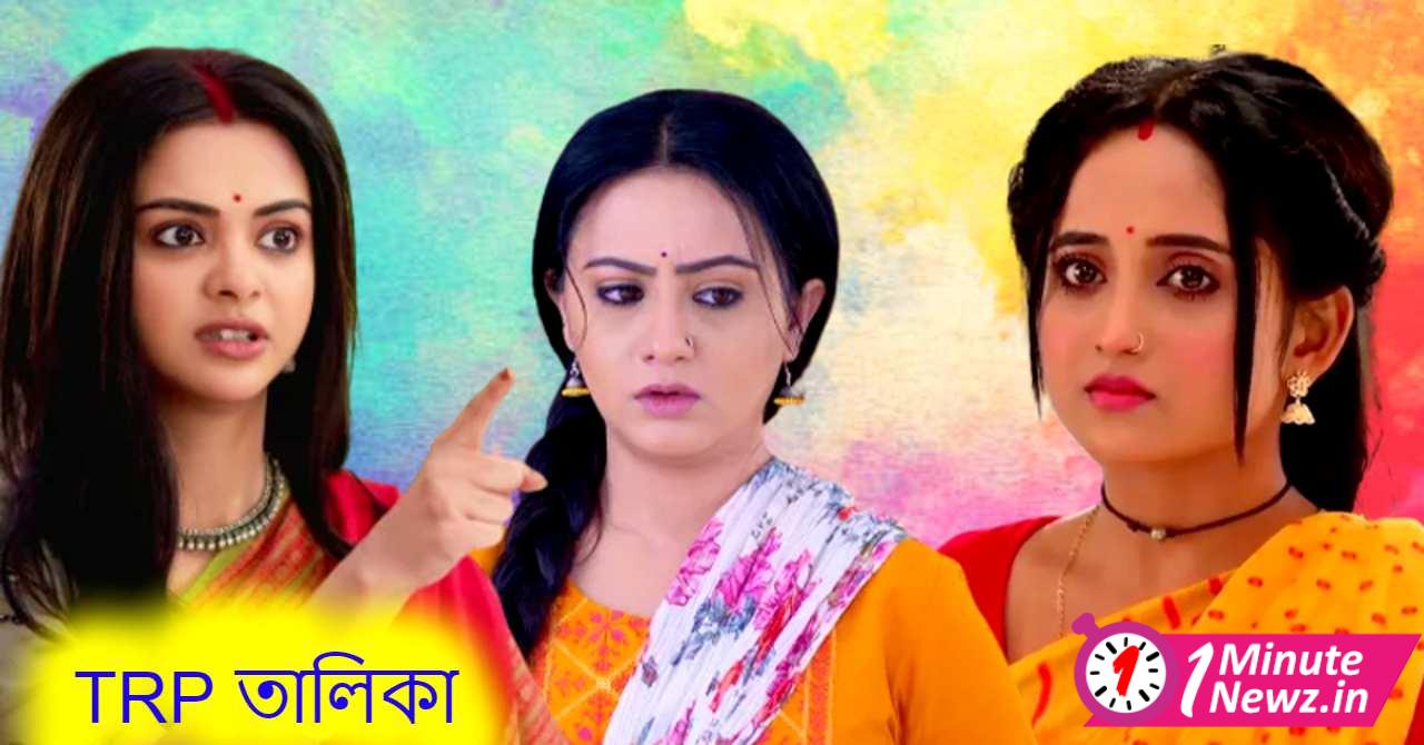 bengali serial TRP list 6th may dhulokona first