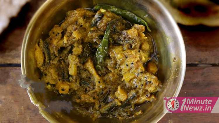 kasundi diye ucchhe kumror chhechki toirir recipe 1