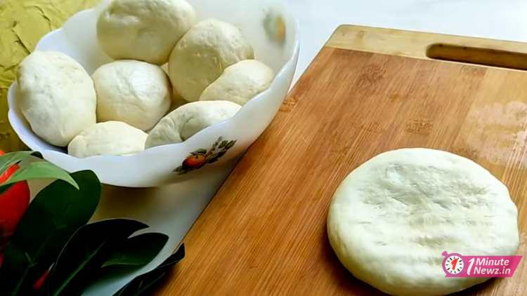 soft tasty naan ruti making recipe 5