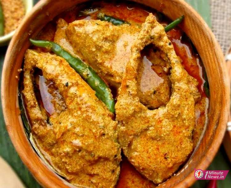 unique shorshe ilish cooking recipe 