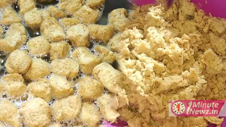 veg healthy soyabin muithya recipe