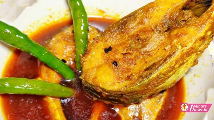 ilish macher tel jhal recipe