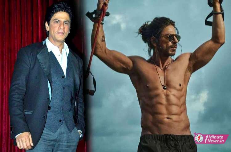 shahrukh khan body at 57 years