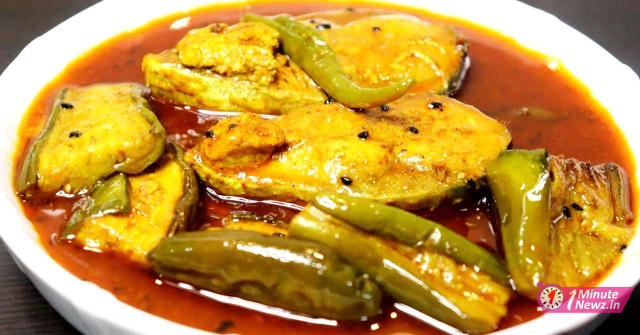 begun diye ilish macher jhol recipe