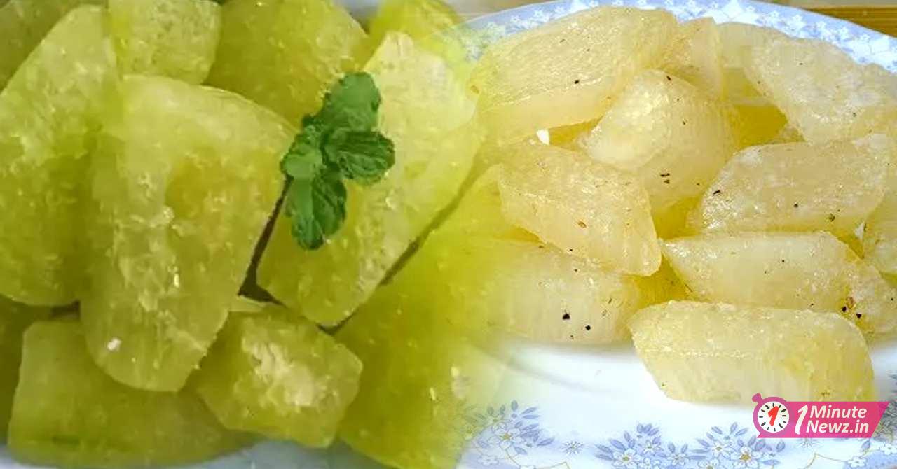 tasty kancha peper morobba recipe