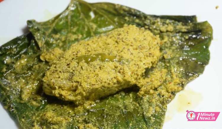 lau pata diyei ilish paturi recipe 4