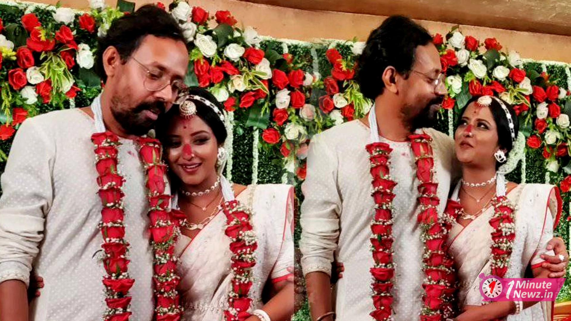 actress shruti das and swornendu samaddaar's weeding album