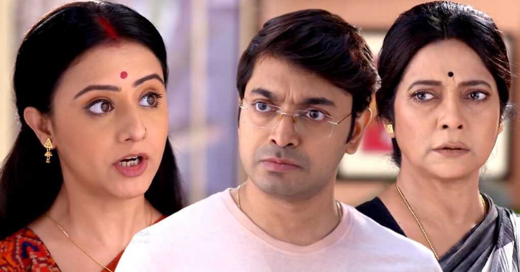 kar kache koi moner kotha serial shimul leave parag's house