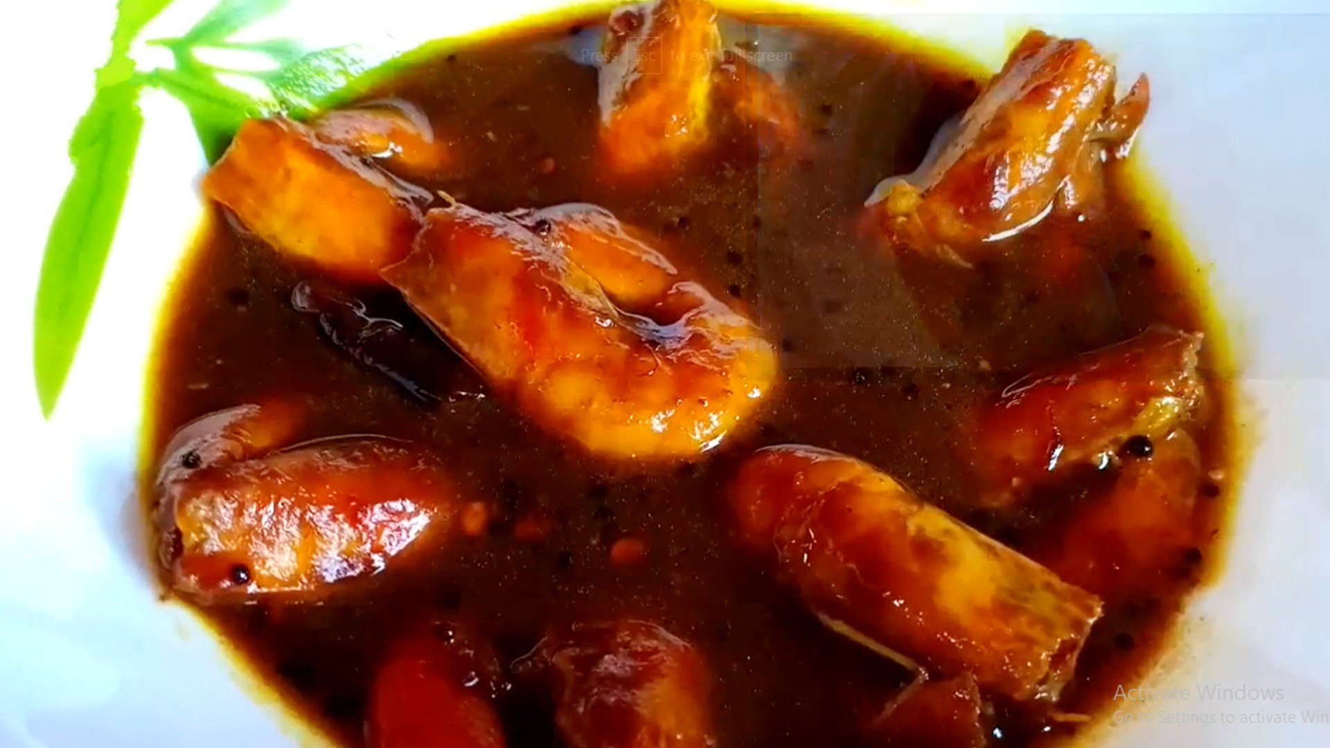 tentul diye chingri macher tok recipe