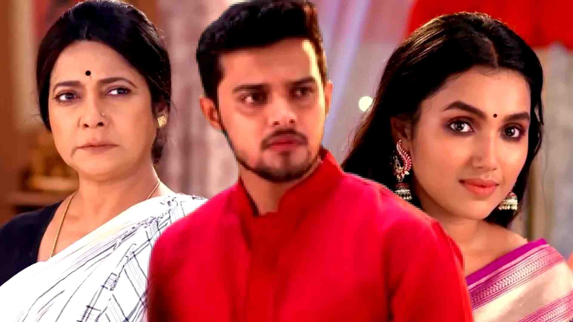 kar kache koi moner katha serial pratiksha's family demanded to be live both separated