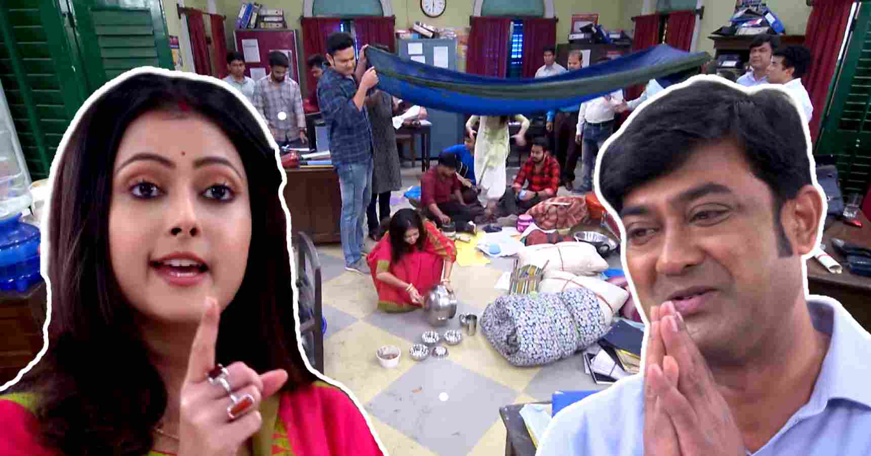 neem phooler madhu serial audience laughed hard to see what's parna doing