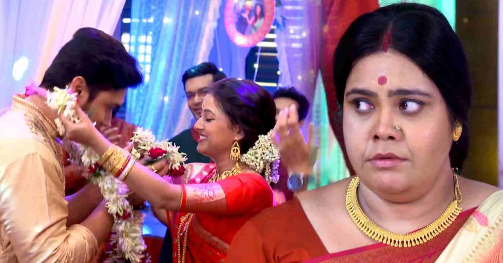 neem phooler madhu serial on anniversary srijan parna again tie knot