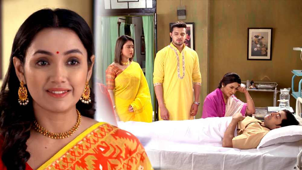 kar kache koi moner katha serial parag ask for shimul in hospital