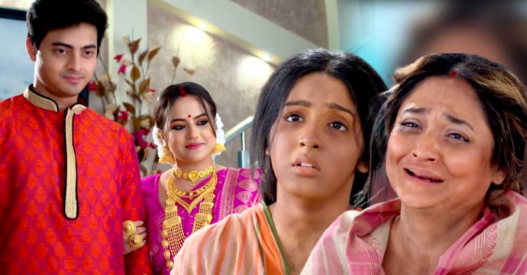 anurager chowa serial deepa and labonyo begging infront of mishka and surja