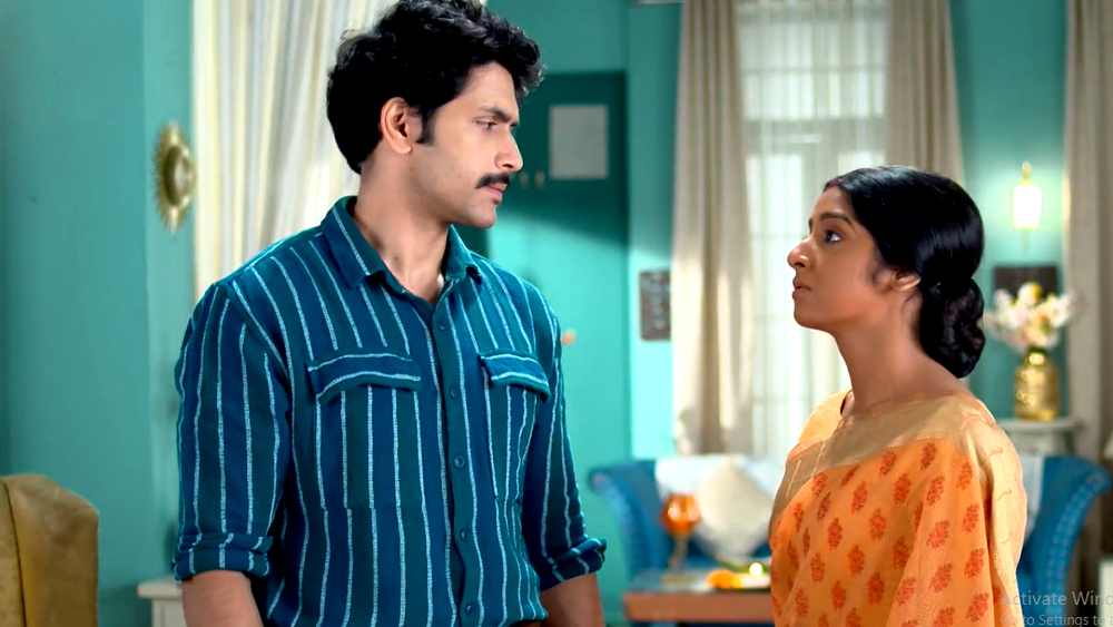 anurager chowa serial deepa disagree to stay with arjun