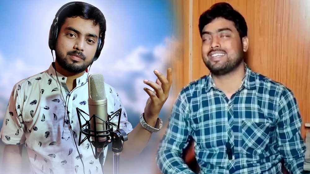 the man akash kumar das sing's like arijit sing viral video