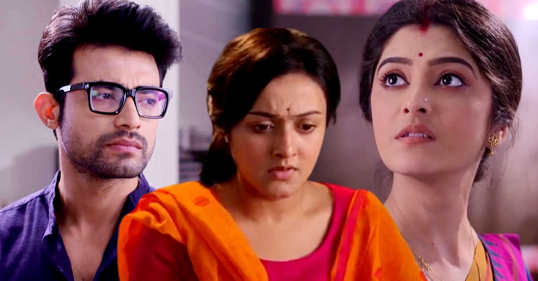 kon gopone mon bheseche serial aniket sthand beside shyamoli in priya's danger