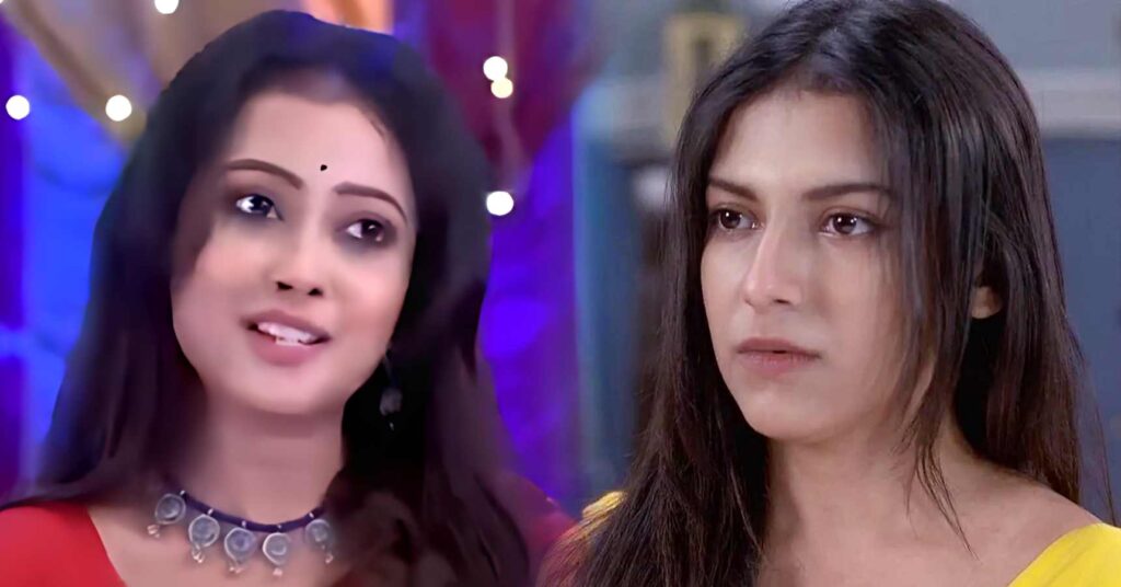 neem phooler madhu serial porna got angry to see everyone insult borsha